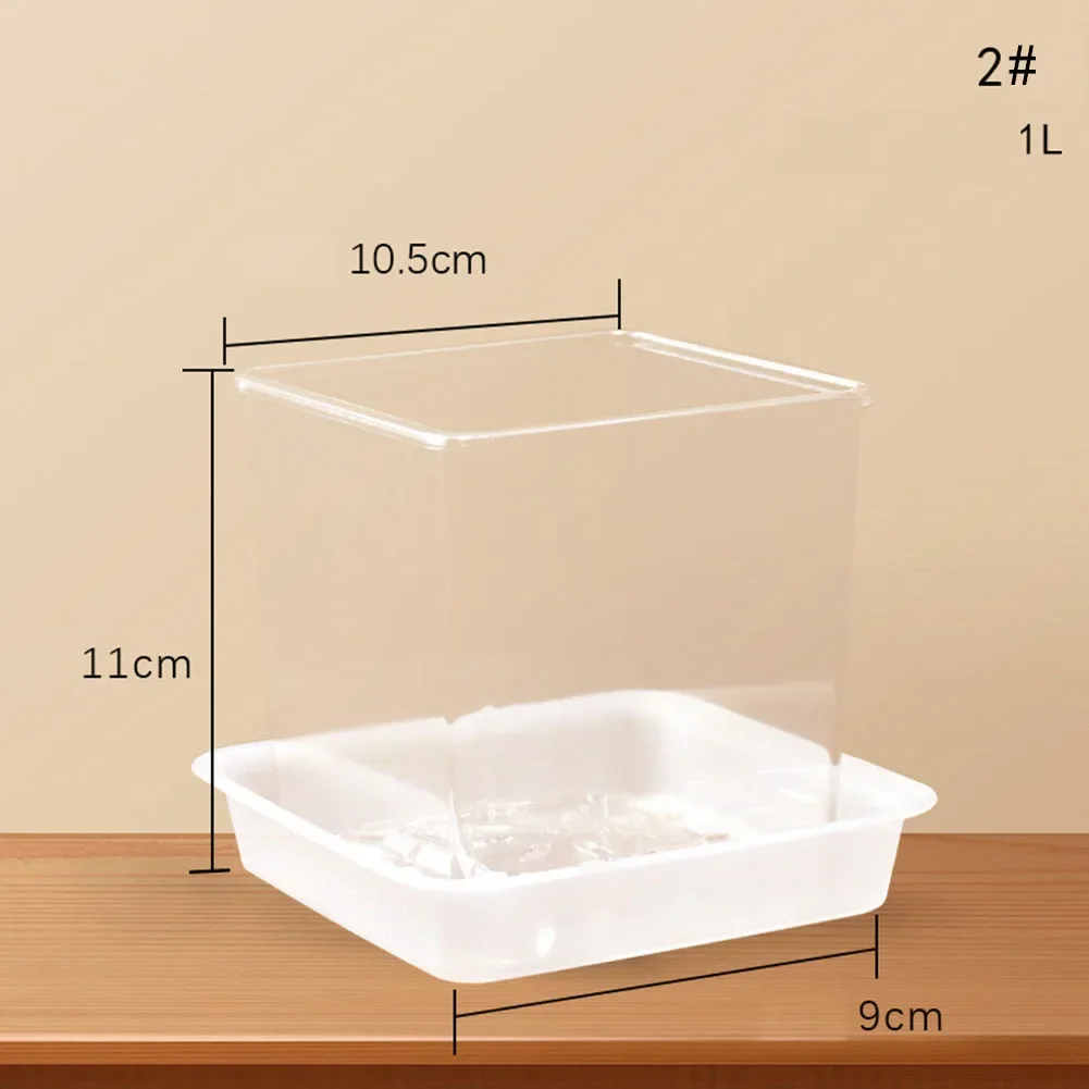 

Garden Decoration Clear Nursery Pots Acrylic Flowerpots As Shown Elegant Home Aesthetic Healthy Root Development