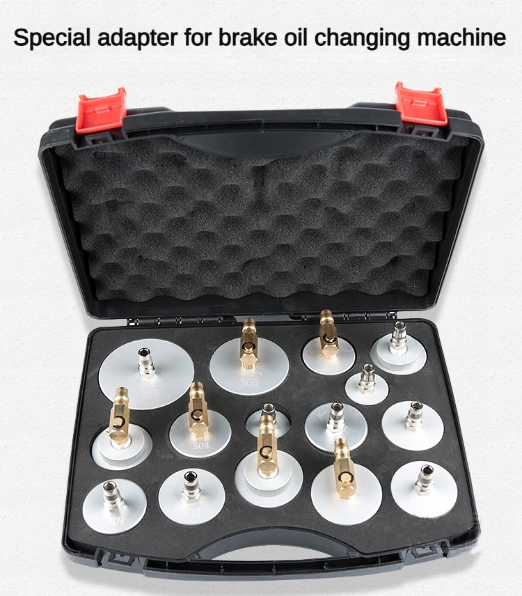 

Automobile brake oil changer special joint adapter complete set of brake oil change tool brake fluid set Professional