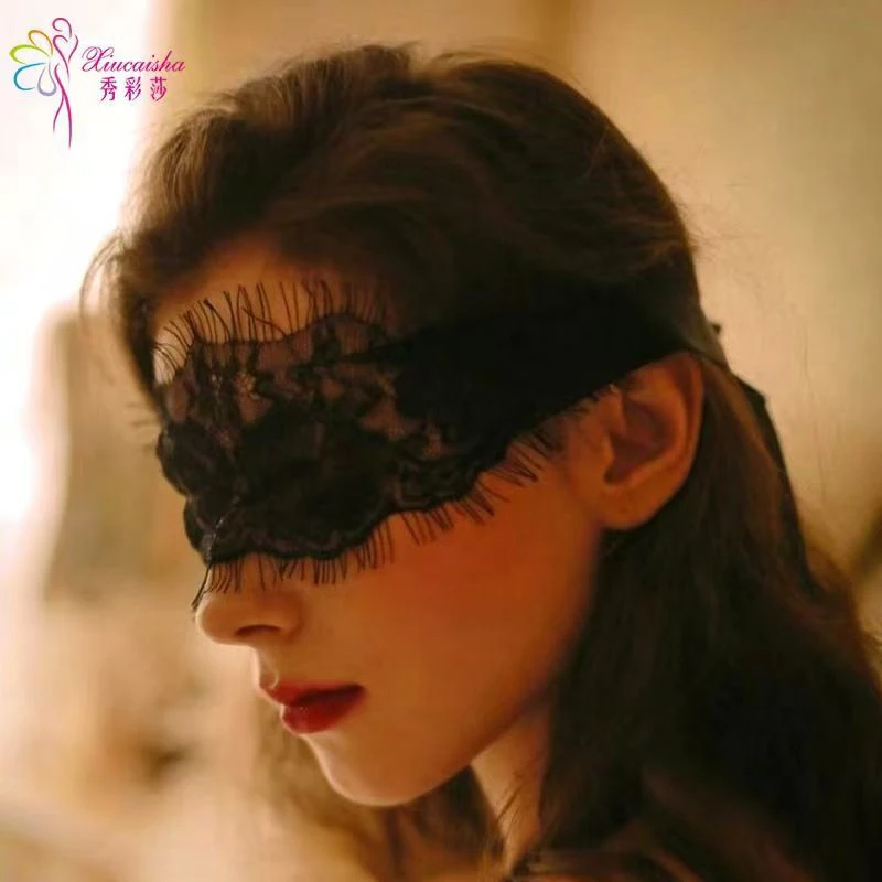 Masquerade Mask For Women Black Lace Sexy Venetian Eye Accessories Halloween Costume Party Cosplay Prom Mardi Gras Lover Dating