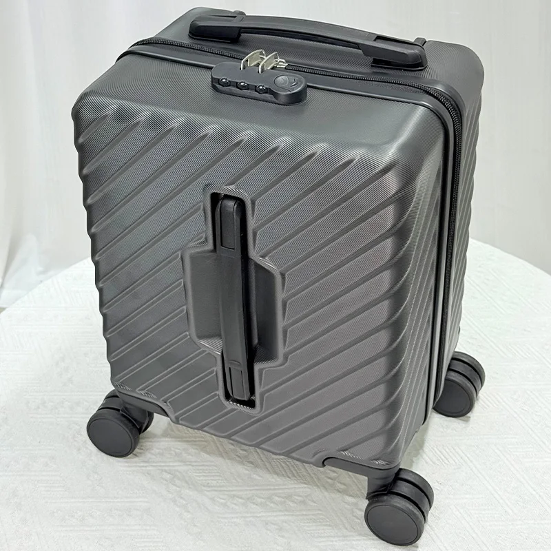 กระเป๋าเดินทางขนาด 14 นิ้ว กล่องสัมภาระขนาดเล็ก เหมาะสำหรับทั้งชายและหญิง น้ำหนักเบา พร้อมล้อหมุน ความจุขนาดใหญ่