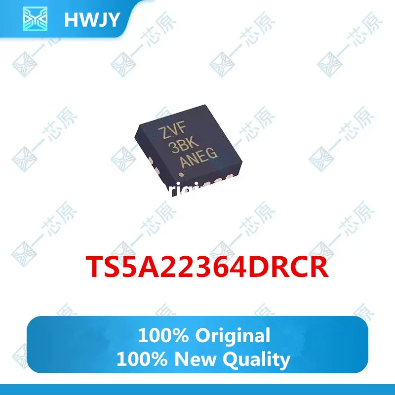 5Pcs 100% New TS3USB221EDRCR ZVM TS3USB221DRCR ZWG TS5A22364DRCR ZVF  DFN-10 Brand New Original Chips ic