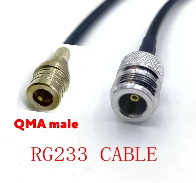 30Pcs QMA male to N female rg233 15cm 20cm 30cm