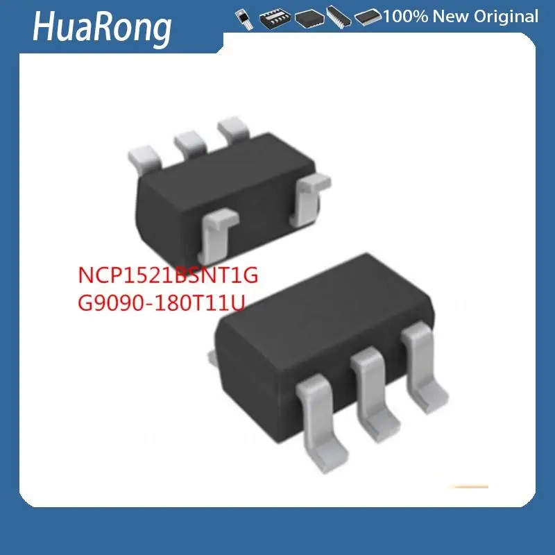 20PCS/LOT    NCP1521BSNT1G  NCP1521B   GALRPH  GALR     G9090-180T11U   990FT  990F    SOT23-5