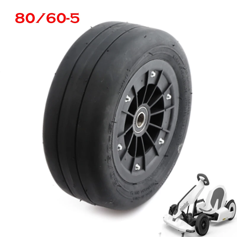 80/60-5 Wheel Tubeless Tire for Ninebot Mini Pro Karting Front   Electric Children's Go Kart