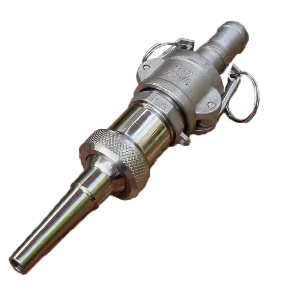 Stainless steel water gun sprinkler high pressure flushing universal direct irrigation sprinkler