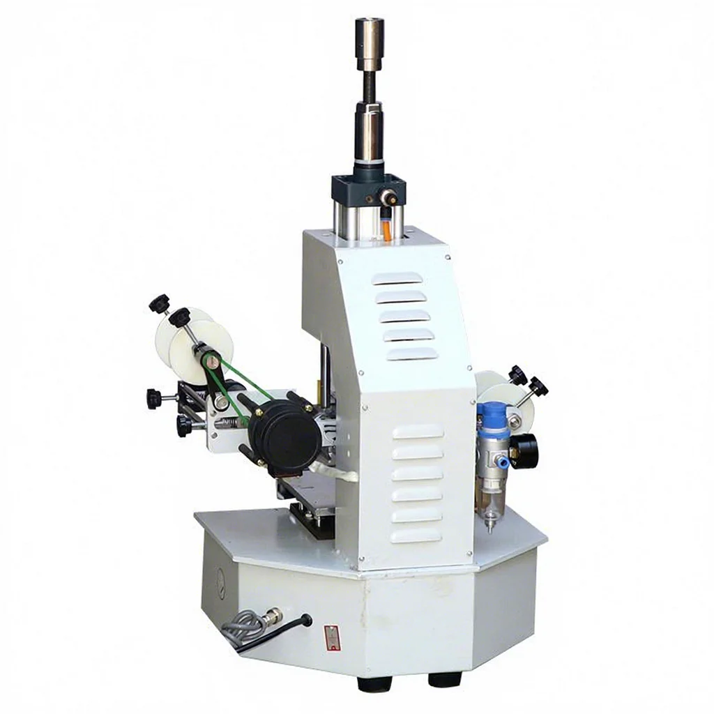 Manual Feeding 912 Desktop 120*90mm Pneumatic Semi Automatic Hot Foil Stamping Machine for Paper/Plastic