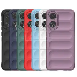 For OPPO A78 Case Silicone Cover For OPPO A78 Cover Shockproof Rubber Anti-drop Phone Protector OPPO A58 A78 4G Case