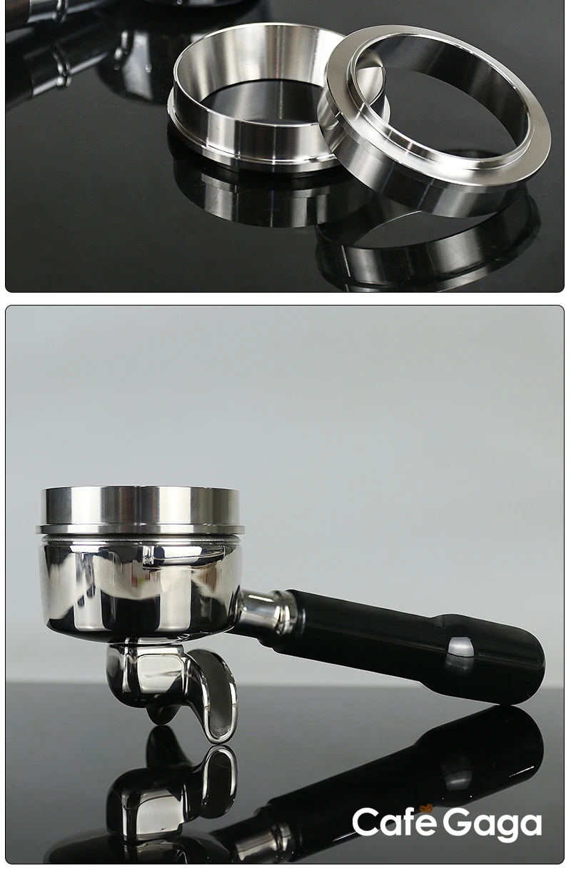 51mm 53mm 54mm 58mm 58,35mm 58,5mm Espresso Kaffee Dosier ring Sieb träger Kaffeefilter Ersatz ring Edelstahl – Detail 7