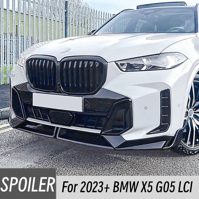 

3 шт./комплект, сплиттер для переднего бампера автомобиля, для BMW X5 G05 LCI 2023 +