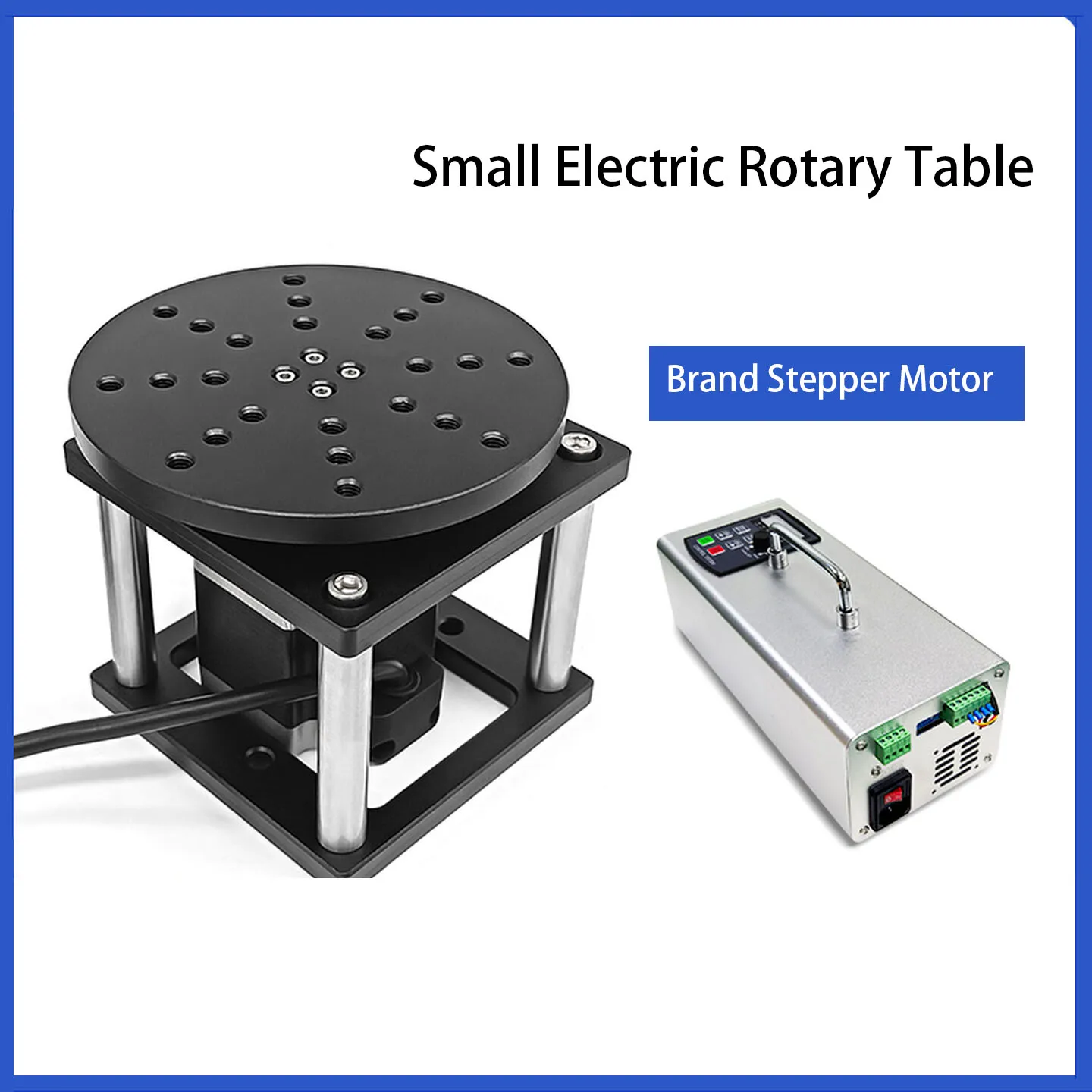 HYDZT57 small rotary platform inspection table electric r axis laser coding laser marking rotary platform electric