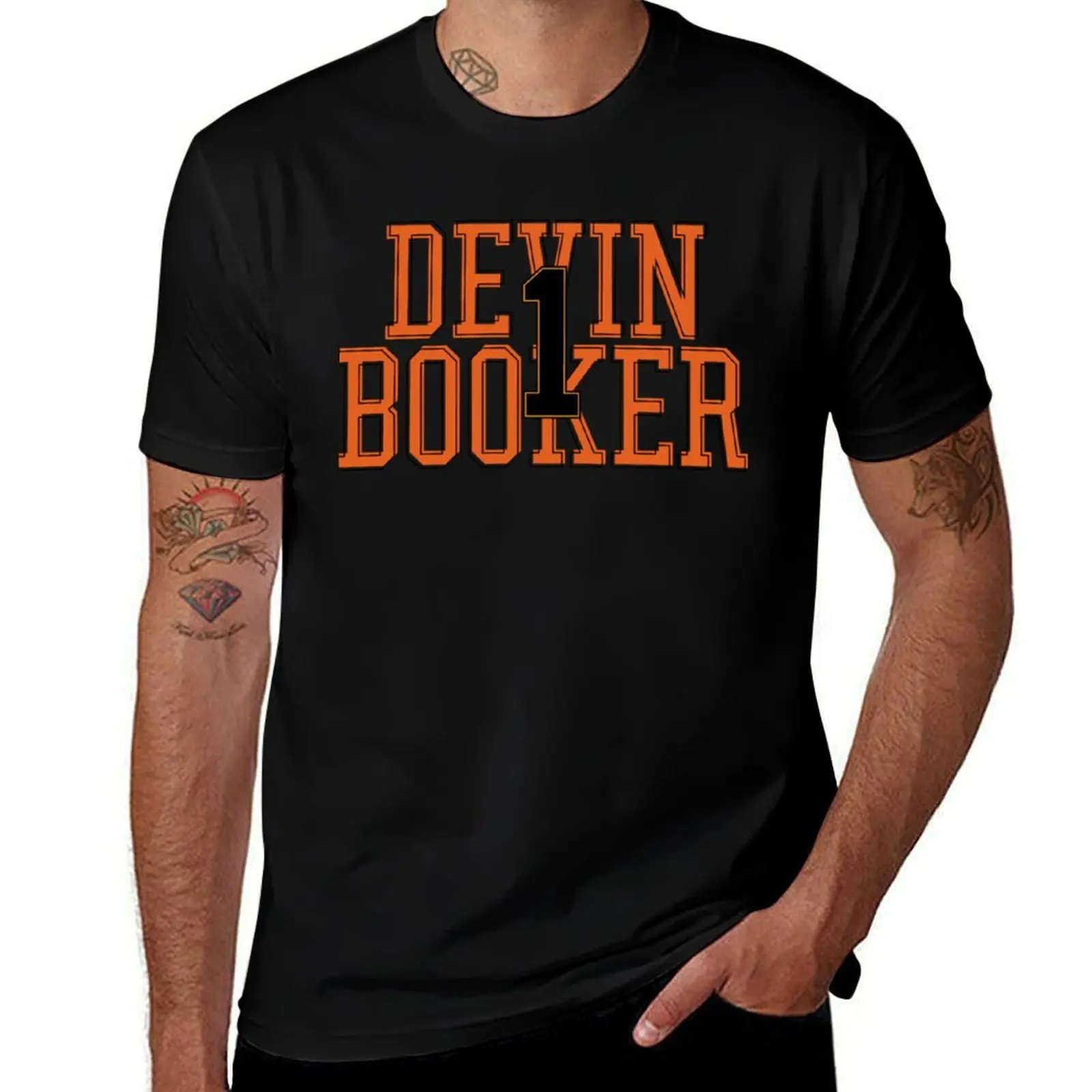 

Devin Booker T-Shirt cotton man t-shirts Man t-shirt oversized graphic tee gifts for boyfriend mens t shirt