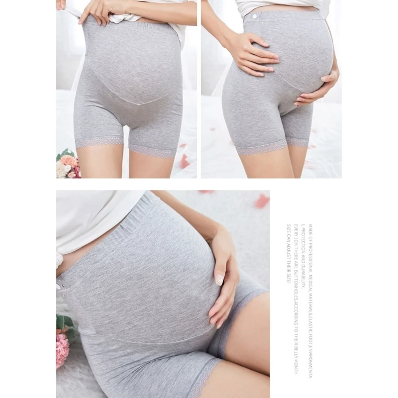 Pregnancy Comfort Shorts Smooth Design Lightweight Underwear for Summer Outfits 425F