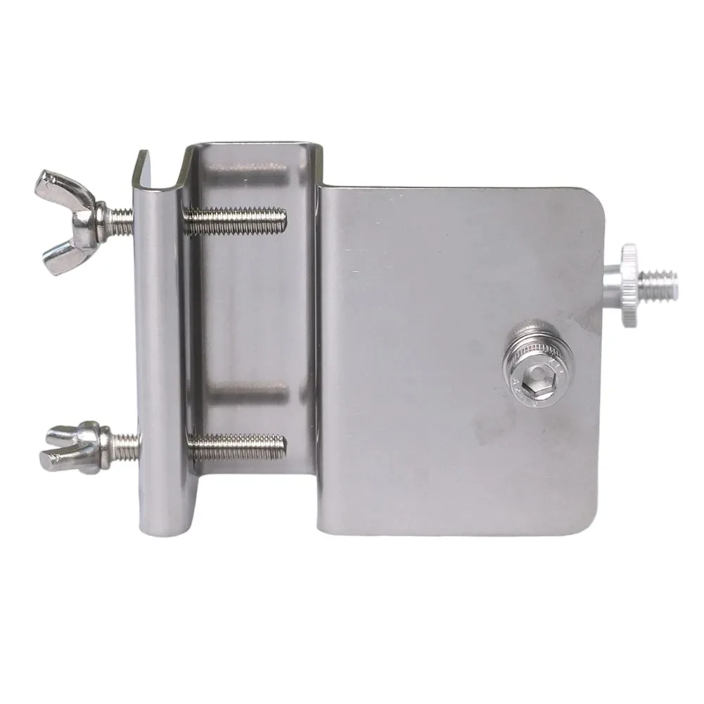 Solar Panels Adjustable Gutter Mount Bracket for Eufy and For Arlo Cameras Support Made of Stainless Steel with Screw