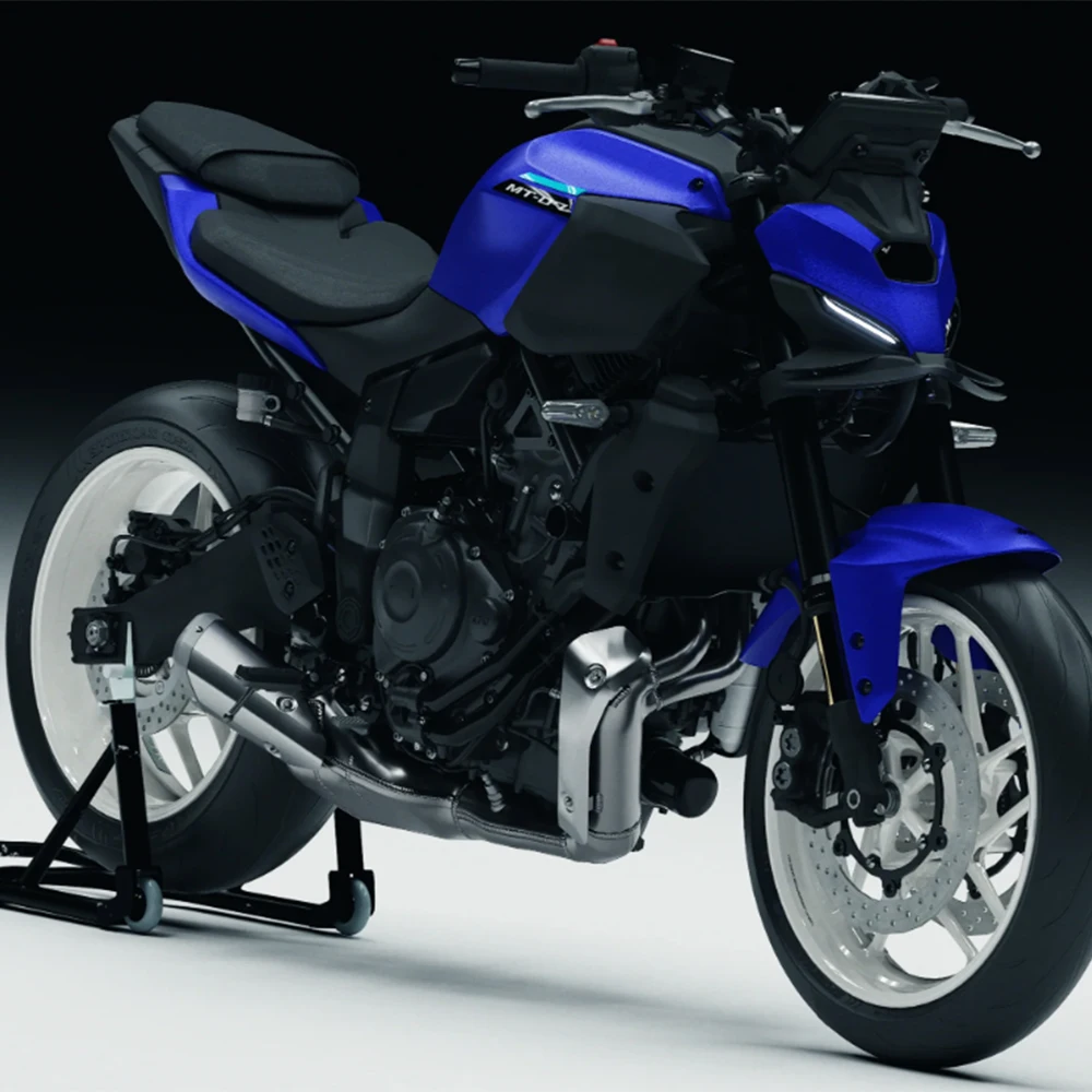 Für MT 07 MT 07 2024 2025 Motorrad Downforce Winglet Aerodynamische Flügel Frontspoiler Kit Neues Zubehör Frontspoiler