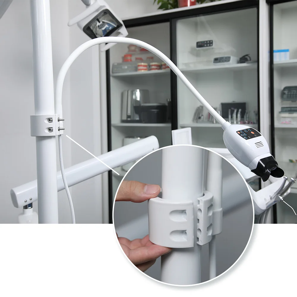AZDENT Dental Kaltlicht Lampe 3 Farbe Schreibtisch Zahnaufhellung Maschine Bleichen Beschleuniger Gerät LED Licht Zahnmedizin Ausrüstung – Detail 5