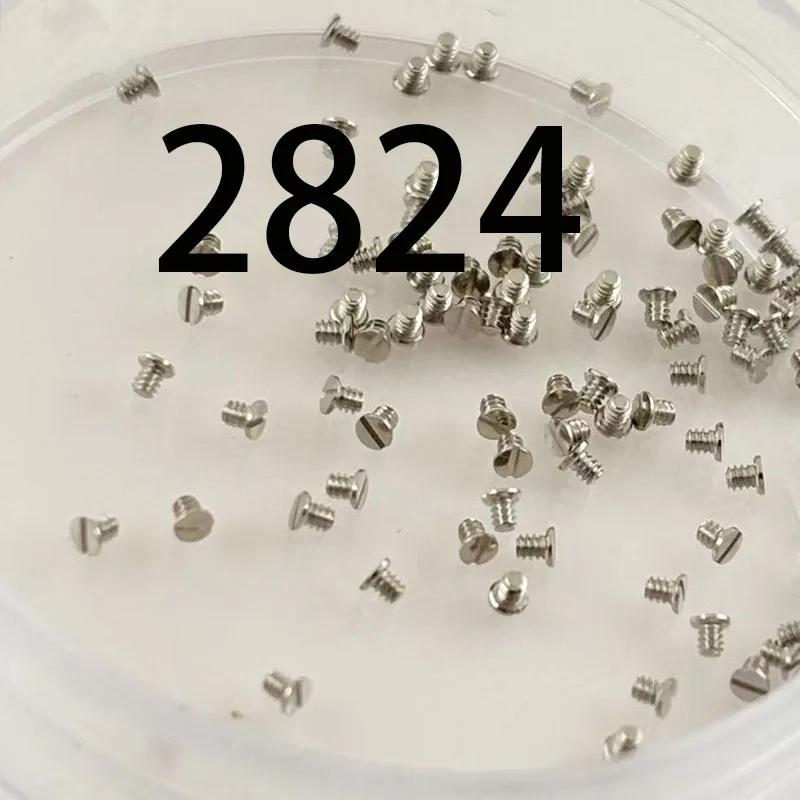 Watch Accessories ETA 2824 Movement Screws 2824 Clamp Plate Screws 10pcs