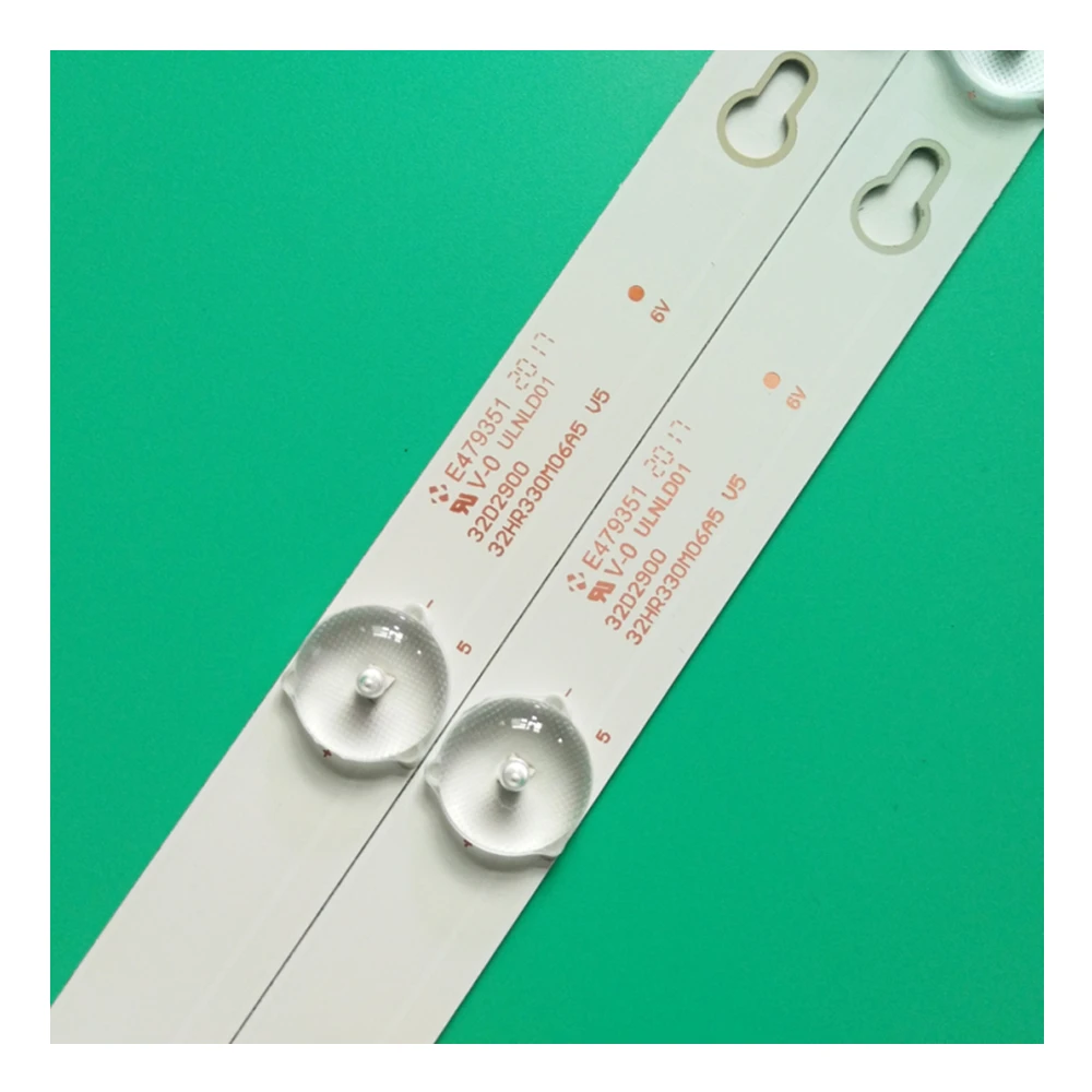 LED bagian pencahayaan TV pengganti untuk TCL B32A739 l32d297 LED Bar Backlight Strip Line Ruler Ruler Ruler V5