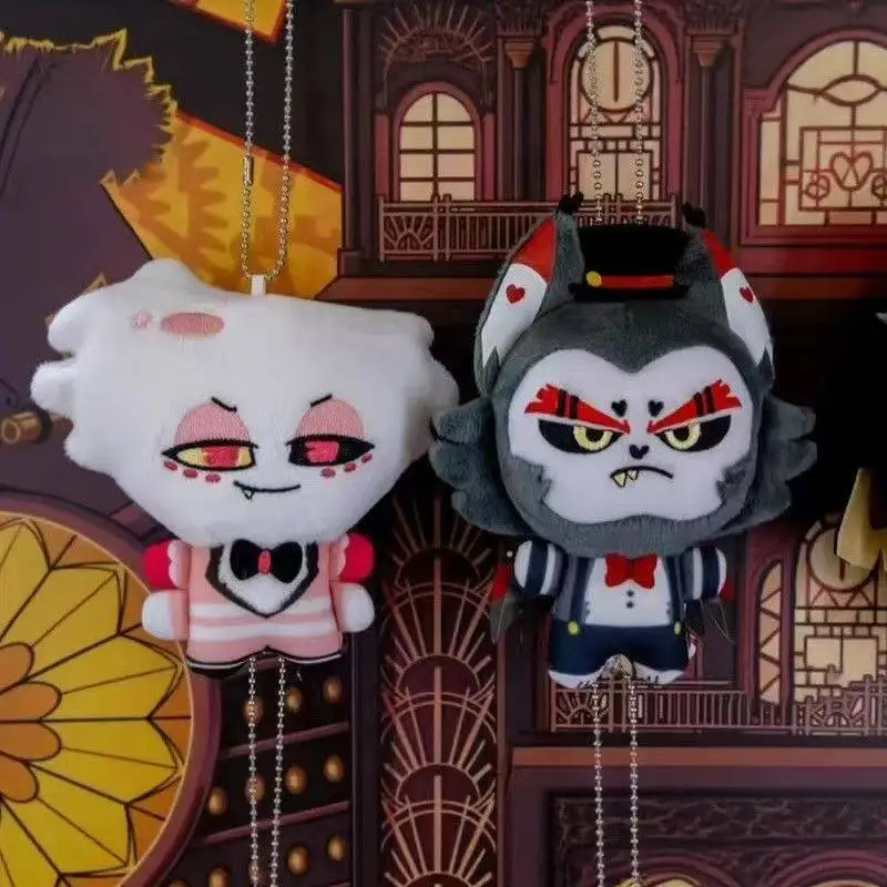 

In Stock Hazbin Hotel Anime Plush Doll Pendant Soft Toy Filled Husk Character Hell Hotel Series Collectible Gift Anime Fans