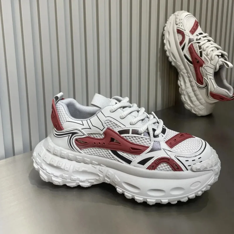 

Men's Shoes 2025 New Autumn Trendy Brand Torre Men's Thick Sole Increased Casual Flow Reflective Sports Running Trendy Shoes