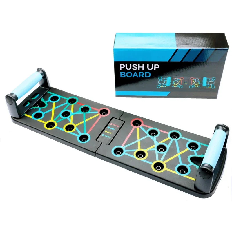 

Pushup Wholesale Push Up Board Sports Accessories Gymnastics Portable Push-up Rack Training Foldable 9 In 1 Push Up Boards