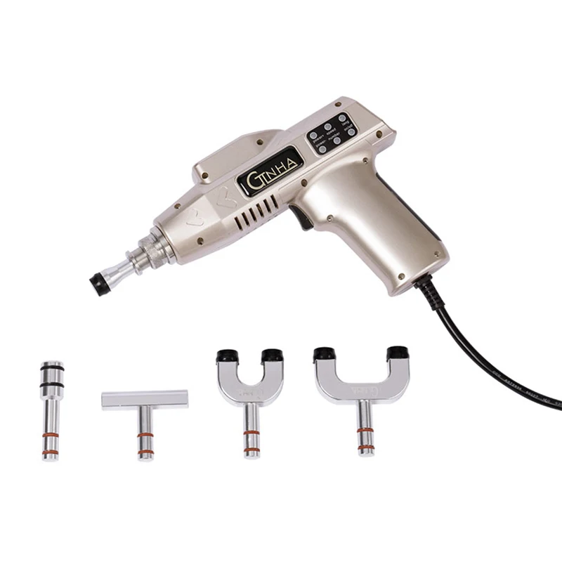 Wholesale 1200 N Chiropractic Adjusting Tool Electronic Muscle Massager Electric Impulse Chiropractic Gun