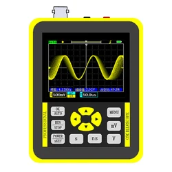 DSO2512G Digital Oscilloscope 120M Bandwidth Dual Channel Oscilloscope 10mV Minimum Vertical Sensitivity FFT Spectrum Analysis