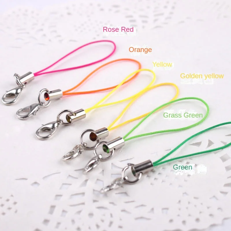 Accessories Durable Lace Up Mobile Phone Straps Durable Rope Keychain Hook Trend U Disk Lanyard Multifunctional Storage Pendant