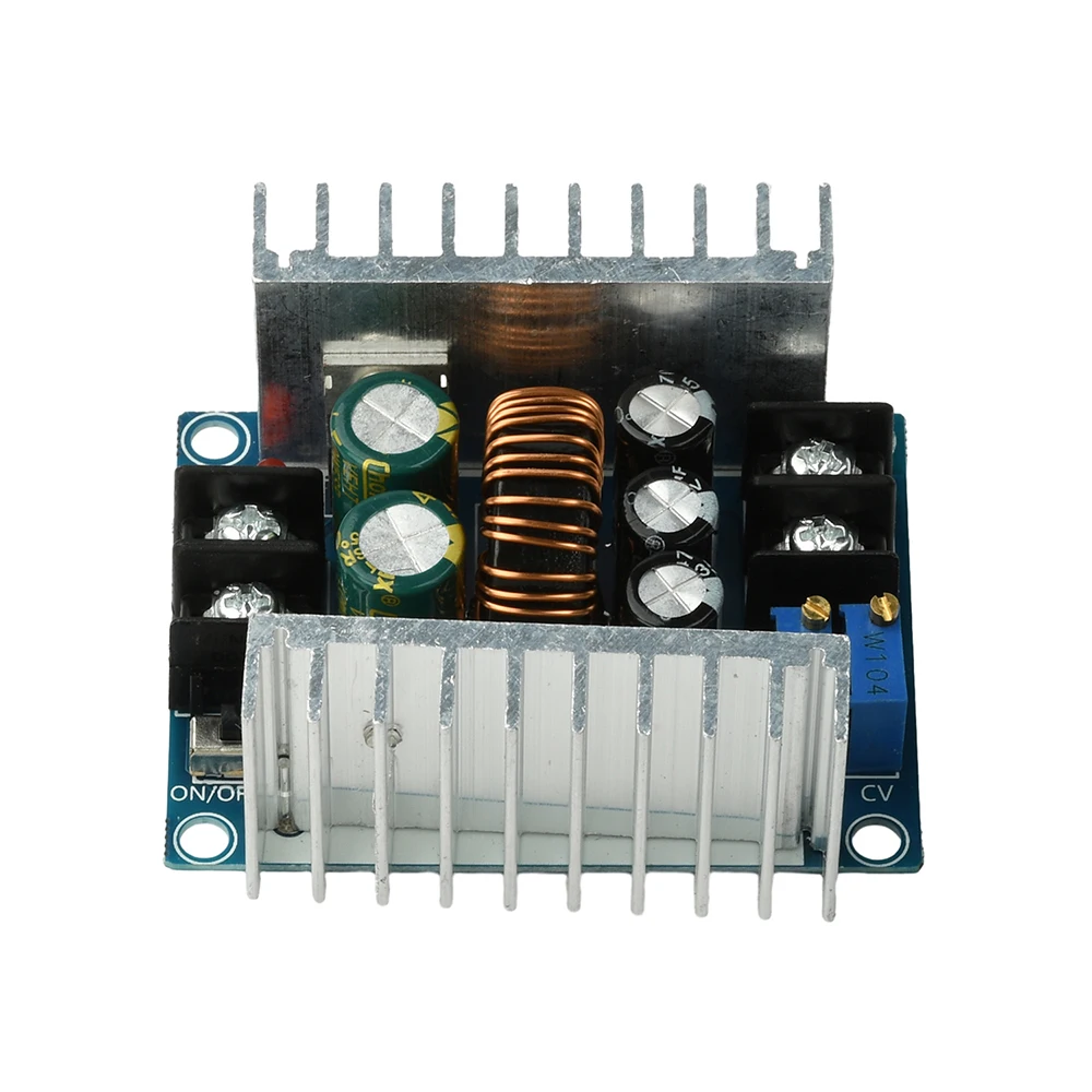 300W 15A DC-Abwärtswandler, Step-Down-Stromversorgungsmodul, Konstantstrom-LED-Treiber, Kühlkörper, Kurzschlussschutz – Detail 7