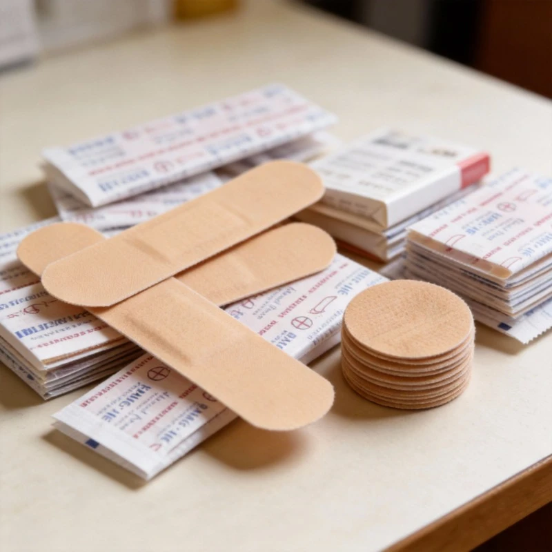 100Pcs/Pack Waterproof Band Aids Adhesive Bandages Home Travel Emergency Kits First Aid Strips Wound Dressing Patch Plaster
