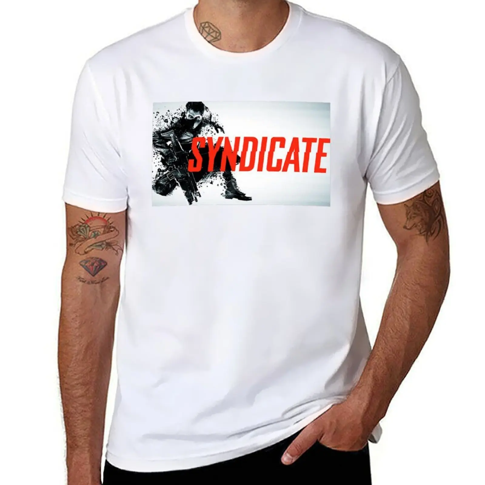 

SYNDICATE Gaming T-Shirt man t shirt summer t shirts with prints T-Shirt