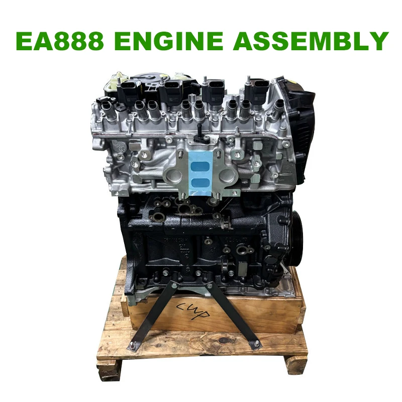 EA888 Gen 2 Gen3 1.8T 2.0T Car Bare Engine Motor Cylinder Head Crankshaft Camshaft Timing Chain One Stop Solution Engine Parts