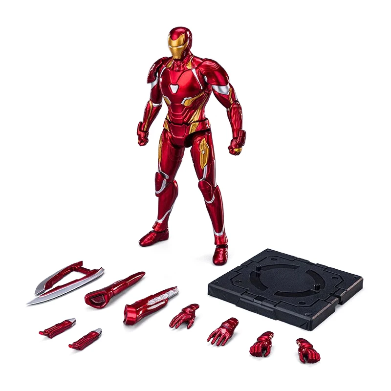 Figuras Originais Fondjoy Marve: Iron Man MK50, Hulk, Thanos, Capitão América, Homem-Aranha, Thor - Brinquedos Personalizados para Meninos