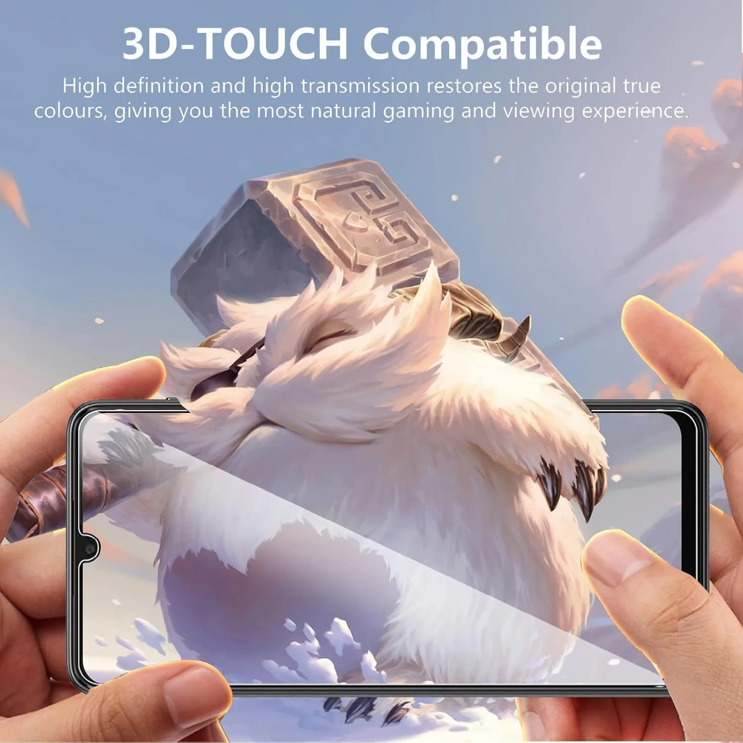 삼성 갤럭시 A33 5G 유리 필름용 강화 유리 화면 보호 필름 3개