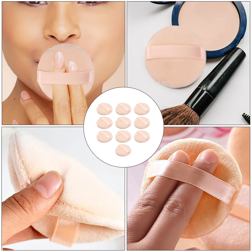 20Pcs Makeup Puff Premium Soft Sponge for Face Powder Foundation Application Easy to Clean Portable Tool for Women