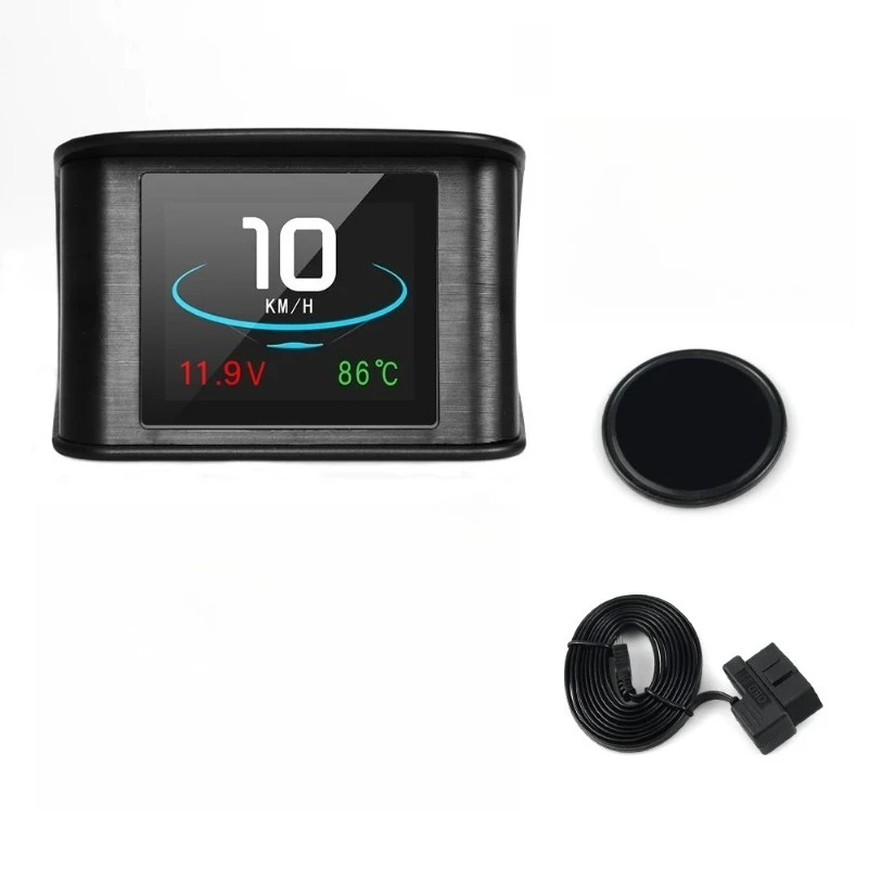 FOR Head Up Display Trip On-board Computer Car Digital OBD2 Mileage OBD Driving Computer Display Speedometer Temperature Gauge