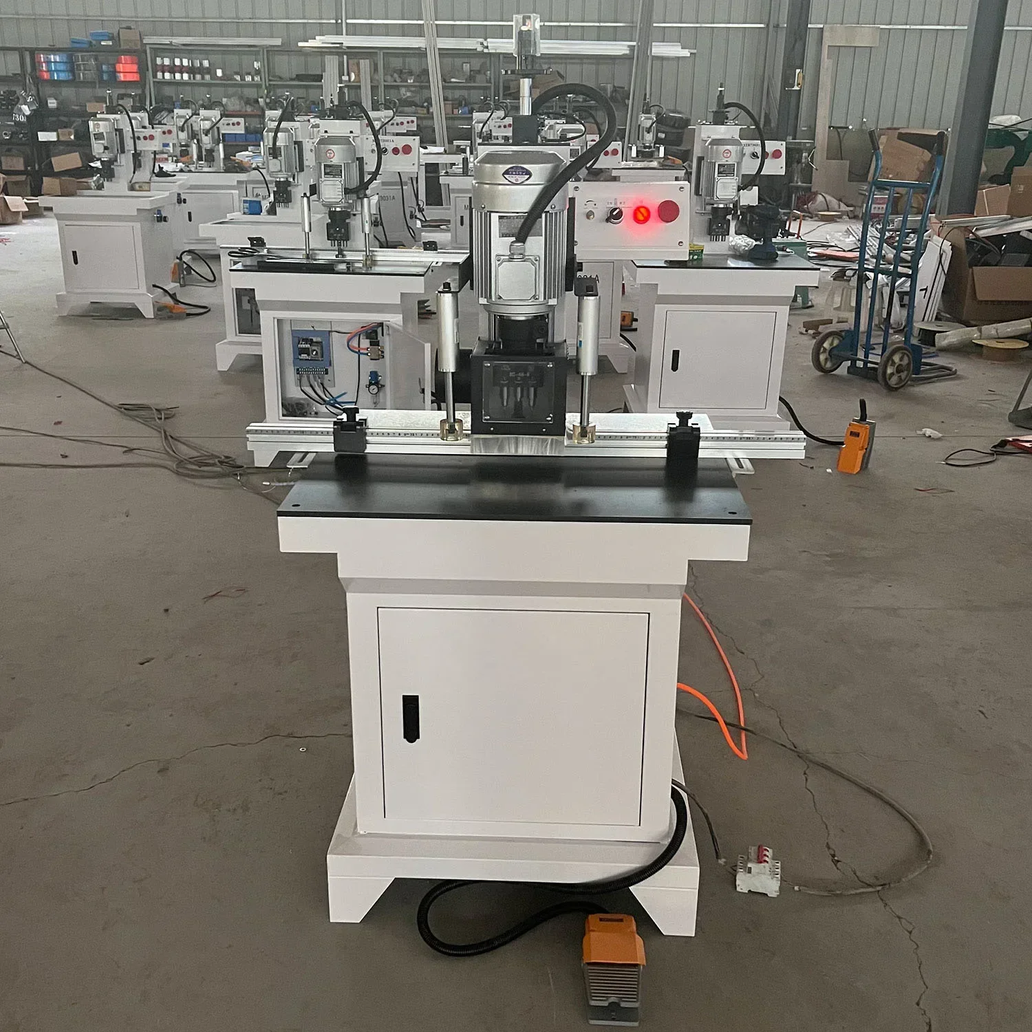 MZ73031A Single Head Hinge Punch Drill New Condition Horizontal Hinged Drill for Home Use with Motor Core Component