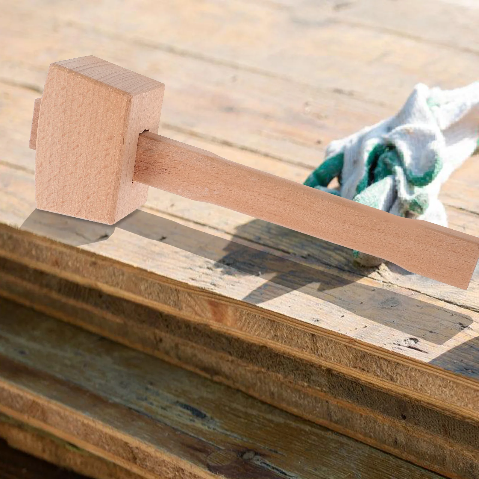 

1Pcs Antislip Wooden Hammer Easy to Store Carry Ideal for DIY Projects Household Repairs Beating Tool for Multiple Uses