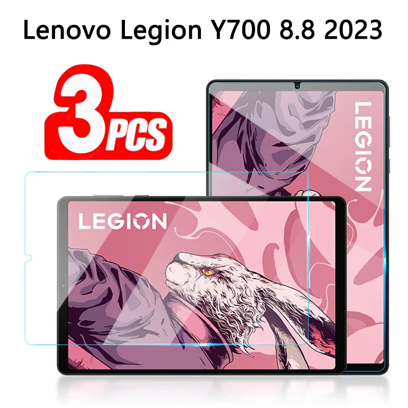 

(3 упаковки) Закаленное стекло для Lenovo Legion Y700 2023 2-го поколения 8,8 TB-320FU полное покрытие от царапин защитная пленка для экрана планшета