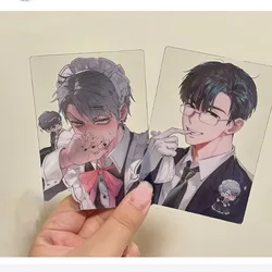 Alien Stage Anime Group Photo Card Ivan Till Keychain Plate Desk Decor Standing Take Picture Friedns Gift Collection Waterproof