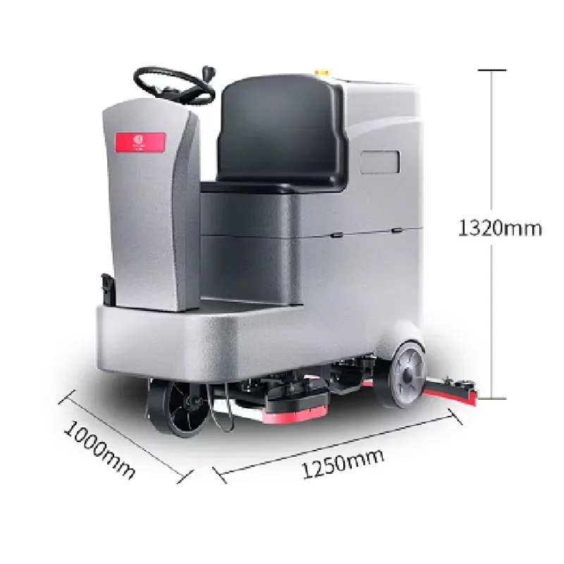 Máquina de Limpeza e Lavagem de Piso Comercial Automática para Vinil, Epóxi e Mármore