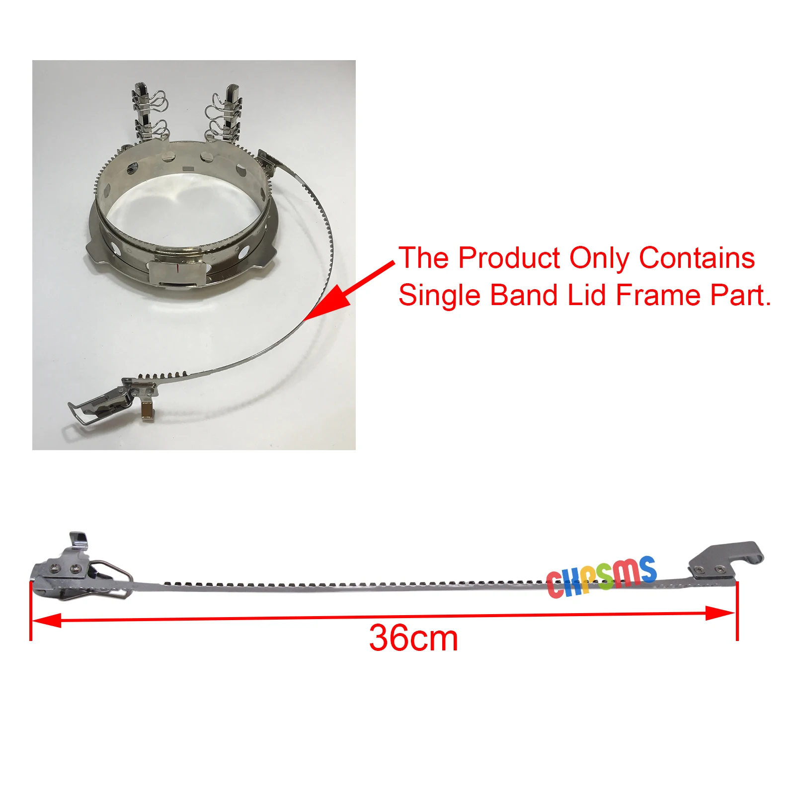 1PCS #0G4130060000 Single Band Lid Frame A FIT FOR Tajima Happy Embroidery Single Band Cap Frame