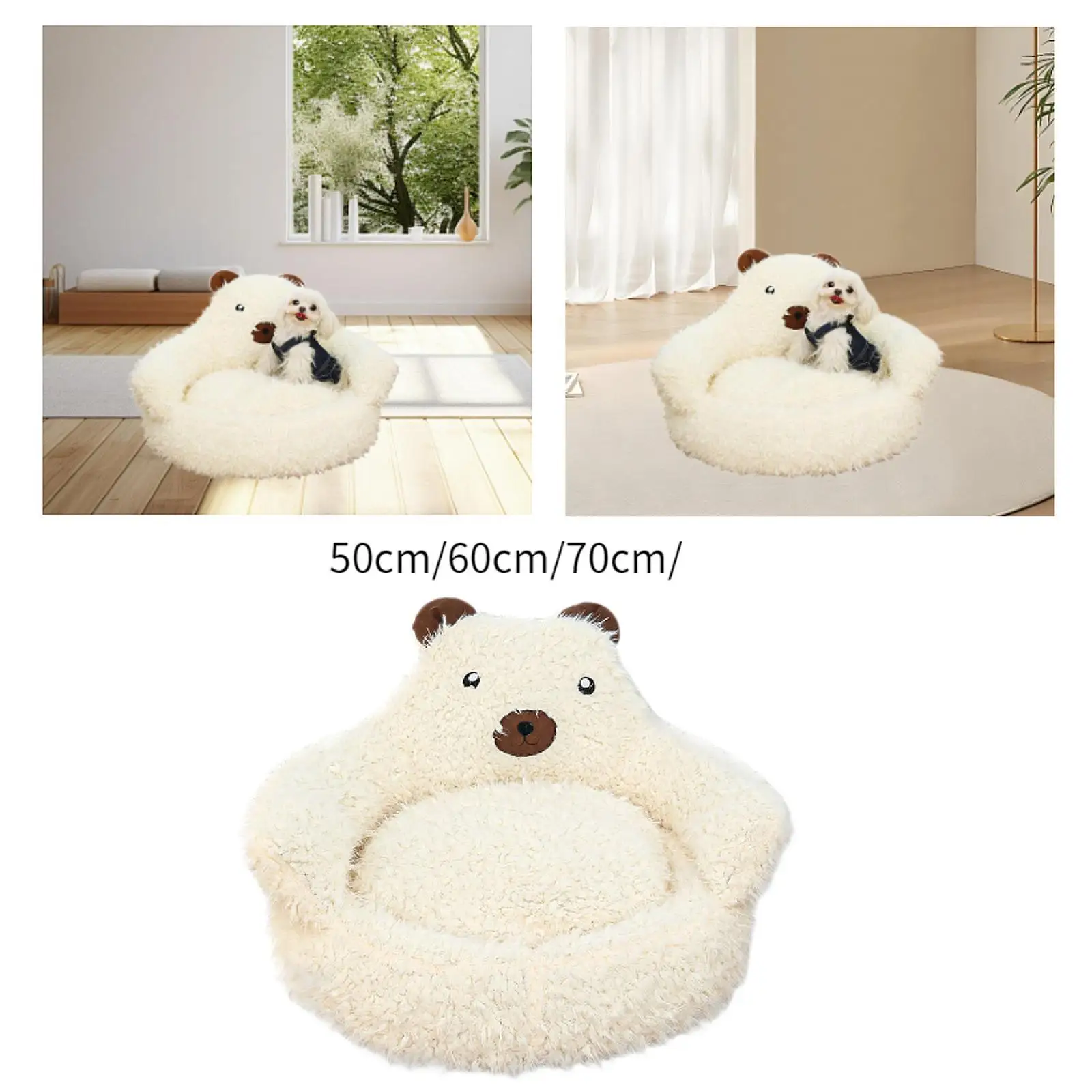 Dog Sofa Suitable for Autumn and Winter for Medium Small Dogs Cats Kitten Supplies Fashionable Cat Couch Puppy Sleeping Bed