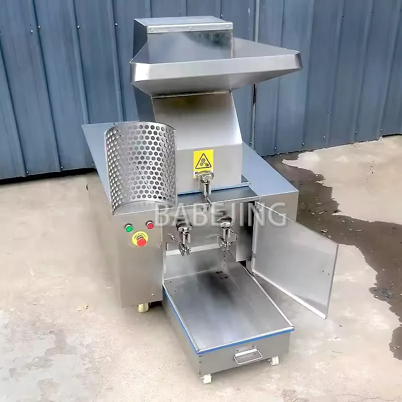 Commercial Grade Stainless Steel Fish Meat Separator Efficient Fish Bone Remover Kitchen Machine for Fish Processing