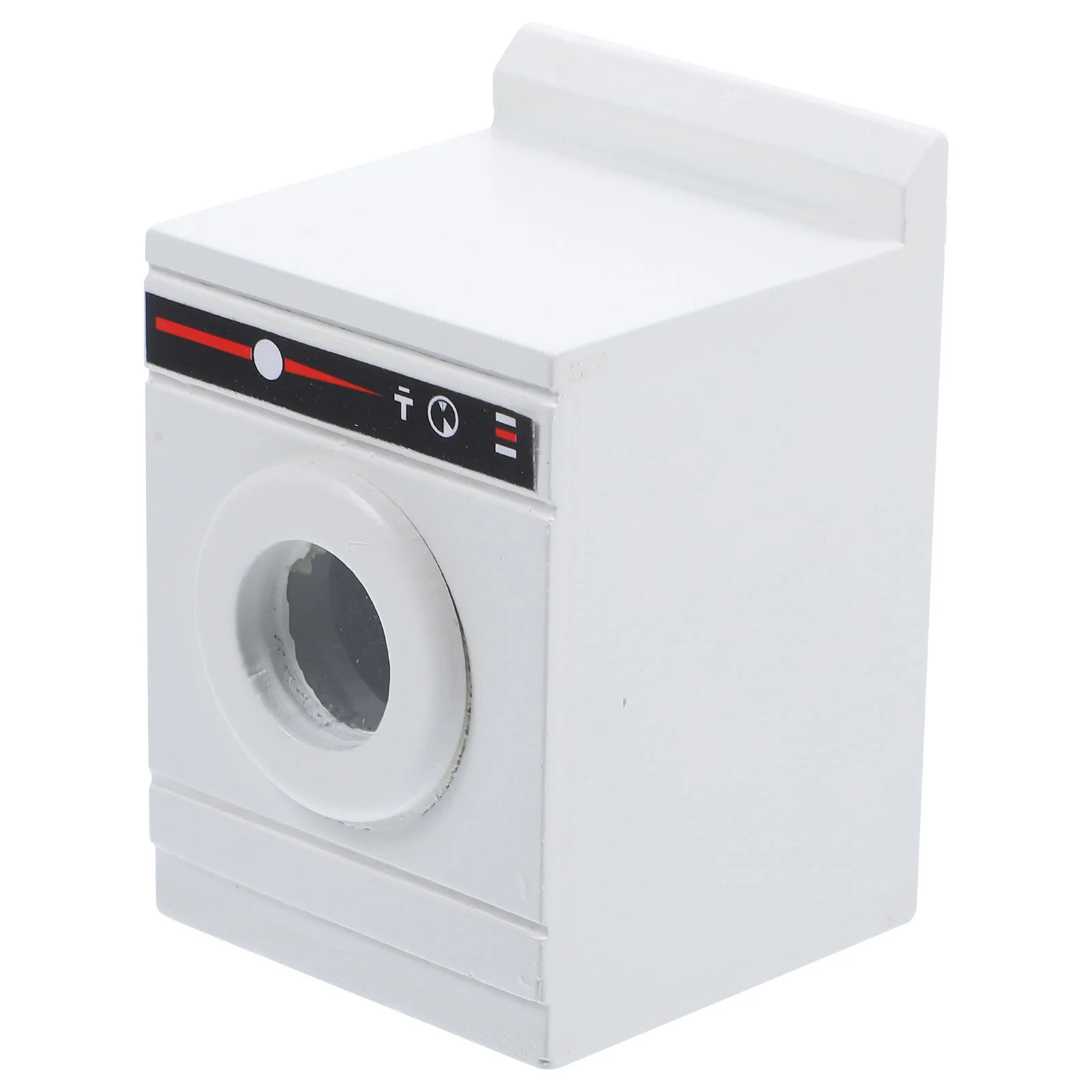 Mini Dryer Washing Machine Adorable Washer Model Adornment White Imitation Child