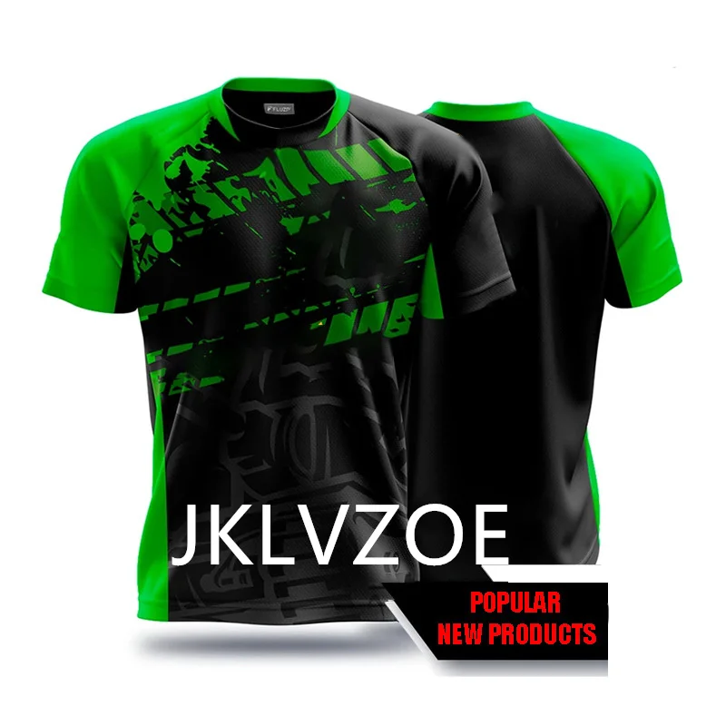 

American High Street Trendy Cycling Clothes For Men And Women Breathable Quick Drying Moisture Absorbing Short Sleeved T-shirt