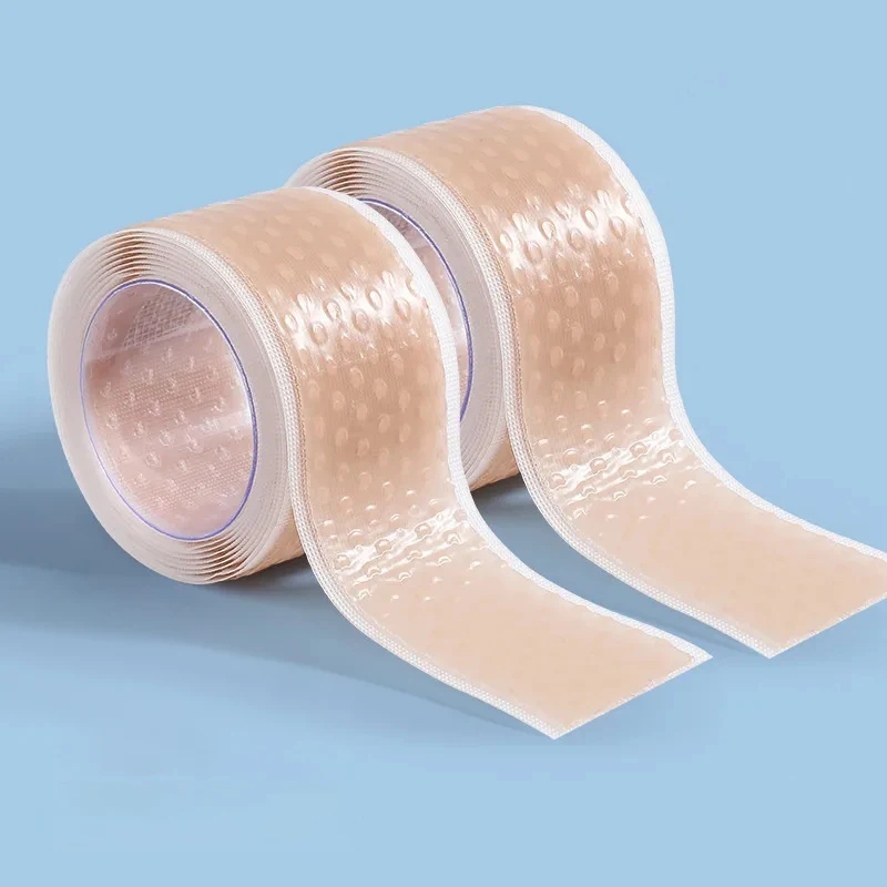 1 Rolle 100 ml Silikon Anti-Verschleiß-Fersenaufkleber Anti-Reibungsband Fußschutz für High Heels Schuhzubehör