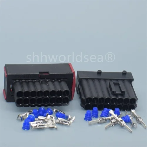 1 Juego de conector ECU automático 16P 1- 964449 -1 1- 965427 -1 Conector eléctrico para automóvil Enchufe de cable eléctrico para automóvil