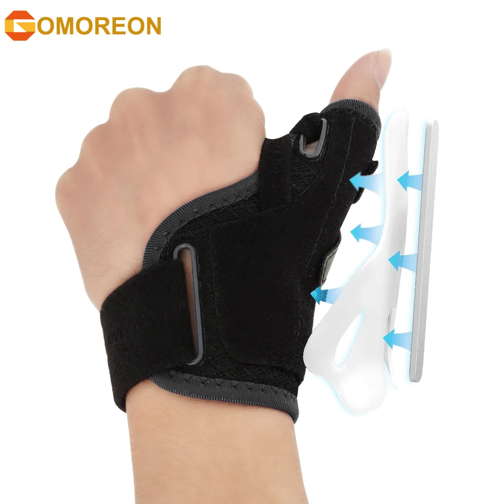 

Thumb Support Brace,CMC Joint Thumb Spica Splint for Pain Relief, Arthritis,Tendonitis,Carpal Tunnel & Trigger Thumb Immobilizer