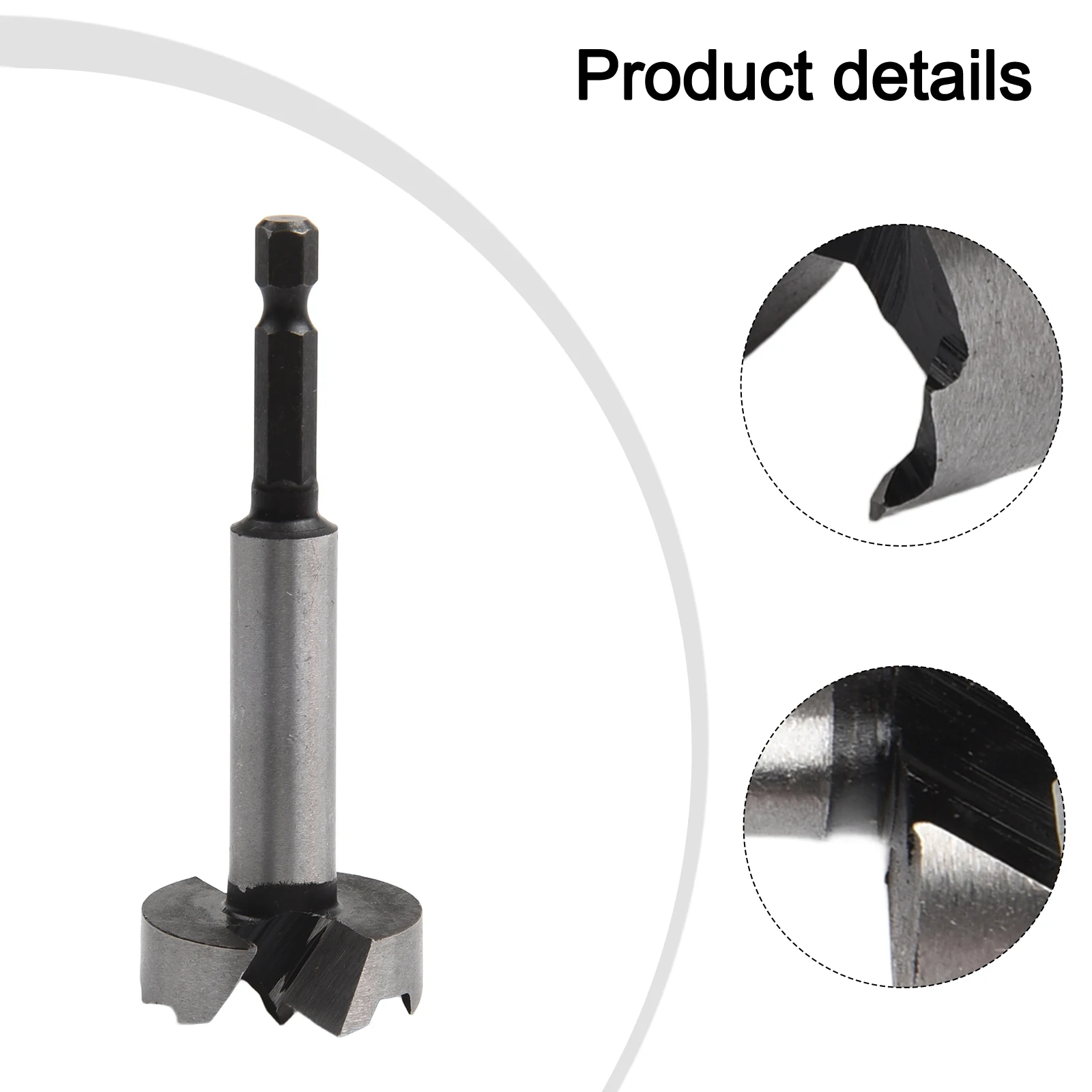 Piatto multi-dente con codolo esagonale da 26-32 mm per accessori per trapano a mano per trapano ad ala adatti per fori per legno, prodotti in legno
