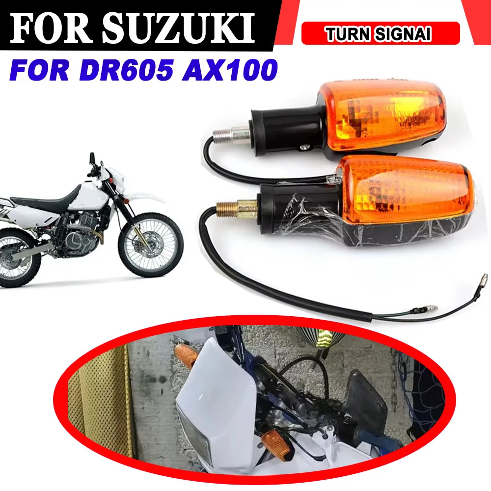 Для Suzuki DR 650 AX100 AX Kurazai 125, мигалка Directionales, классические аксессуары для мотоциклов, указатель поворота, световой индикатор